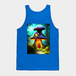 Enchanting Home for Sale (6) - Magic Mushroom House Tank Top